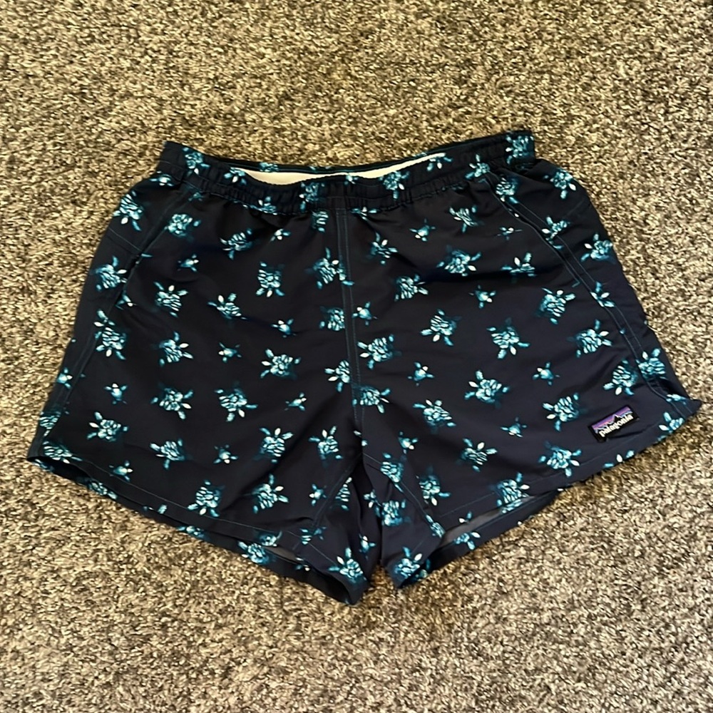 Patagonia Baggies Turtles XS